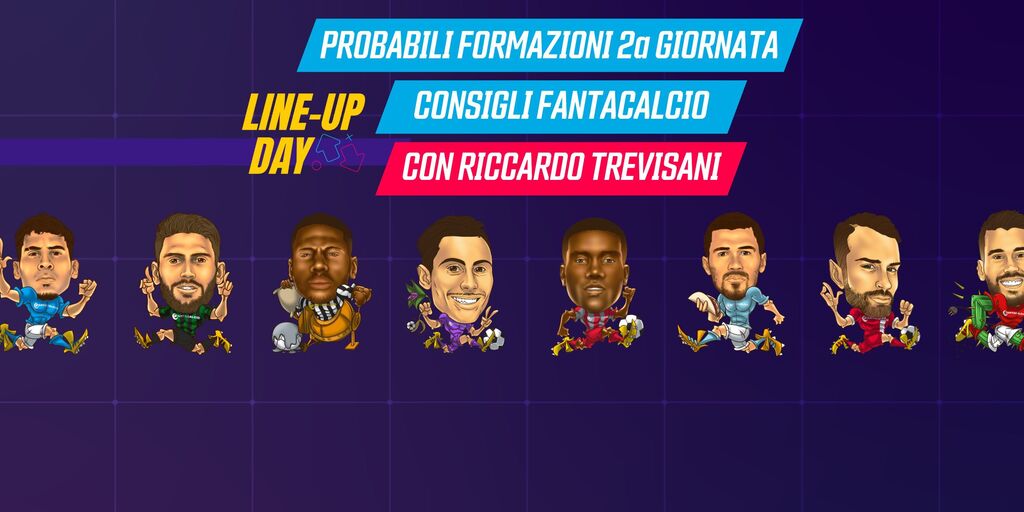 Copertina: LIVE ALLE 15:00! 'Line-Up Day' con Riccardo Trevisani | 2ᵃ Serie A TIM, consigli di formazione e ultime dai campi| Fantacalcio TV
