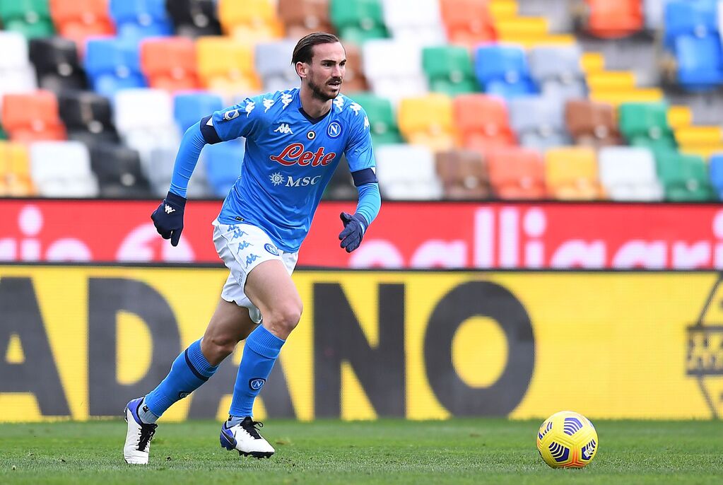 Napoli, Fabian Ruiz non è partito per Genova (getty)