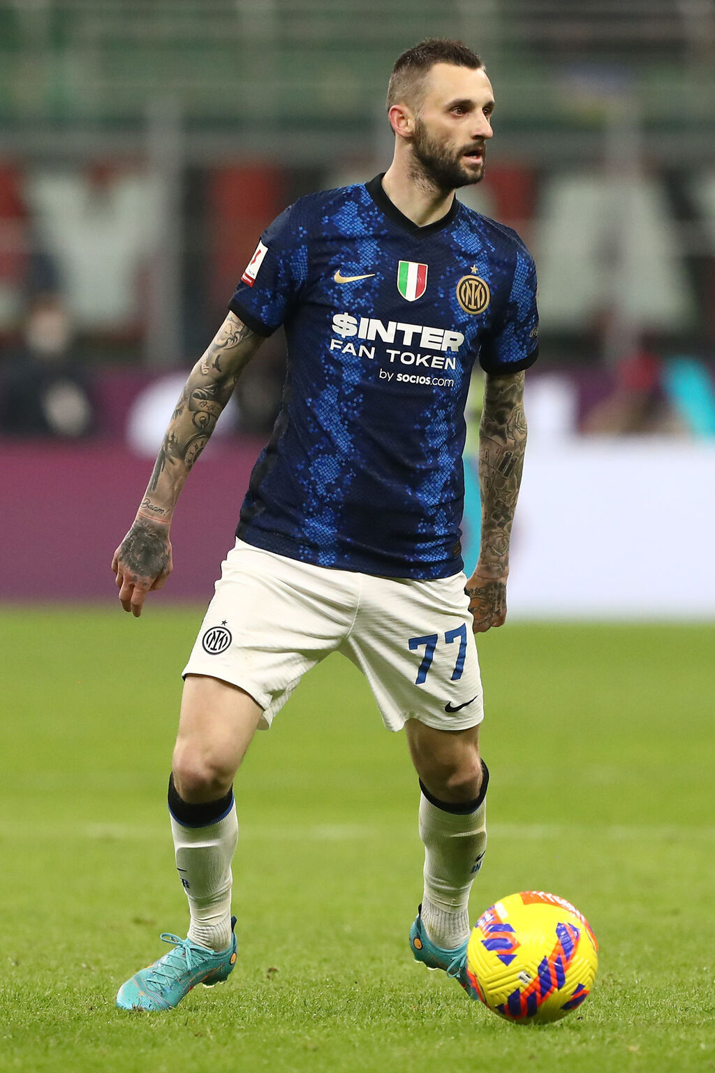 Inter, Brozovic in azione (Getty)