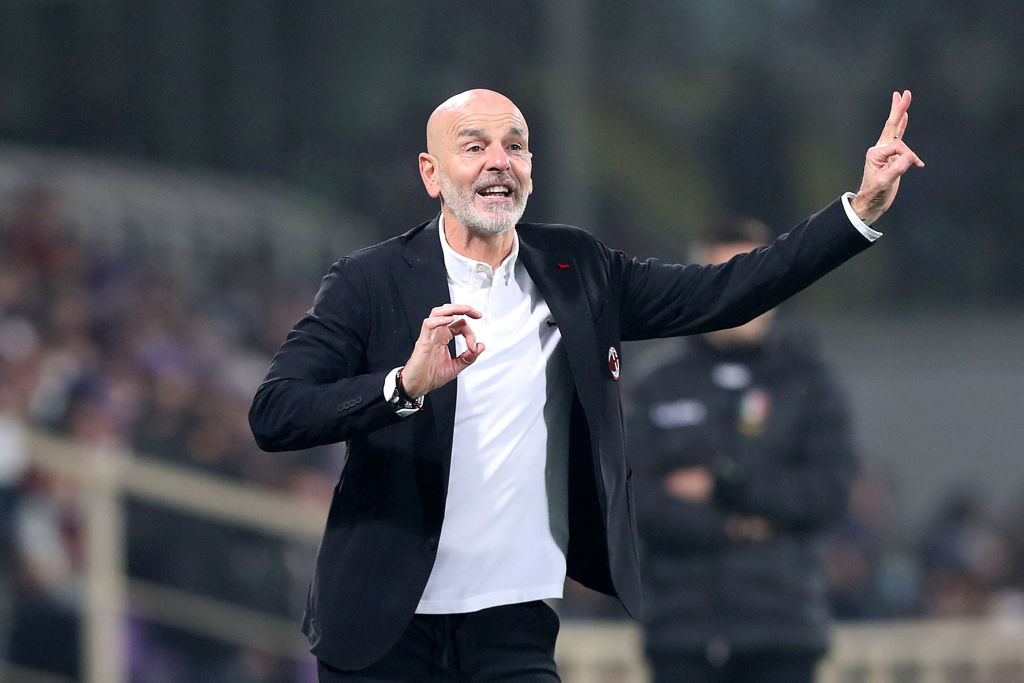 Stefano Pioli presenta Milan-Napoli (Getty Images)