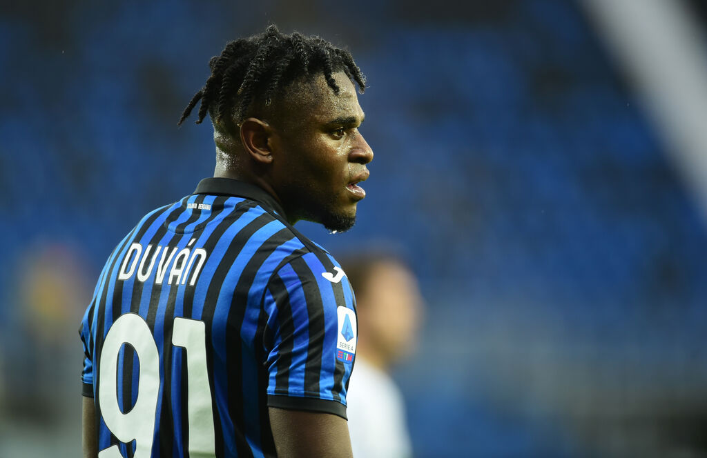 Duvan Zapata, autore del primo gol del 2021 dell'Atalanta (Getty Images)