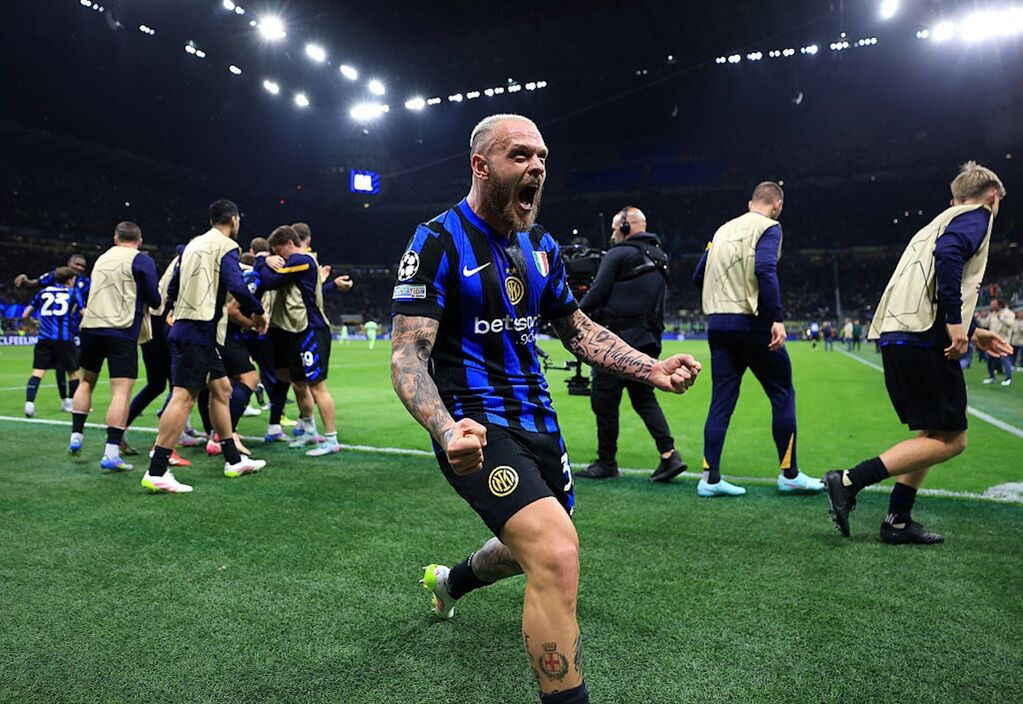 Dimarco: "Gara incredibile, San Siro una bolgia. Inzaghi ci indica la via" (Getty Images)