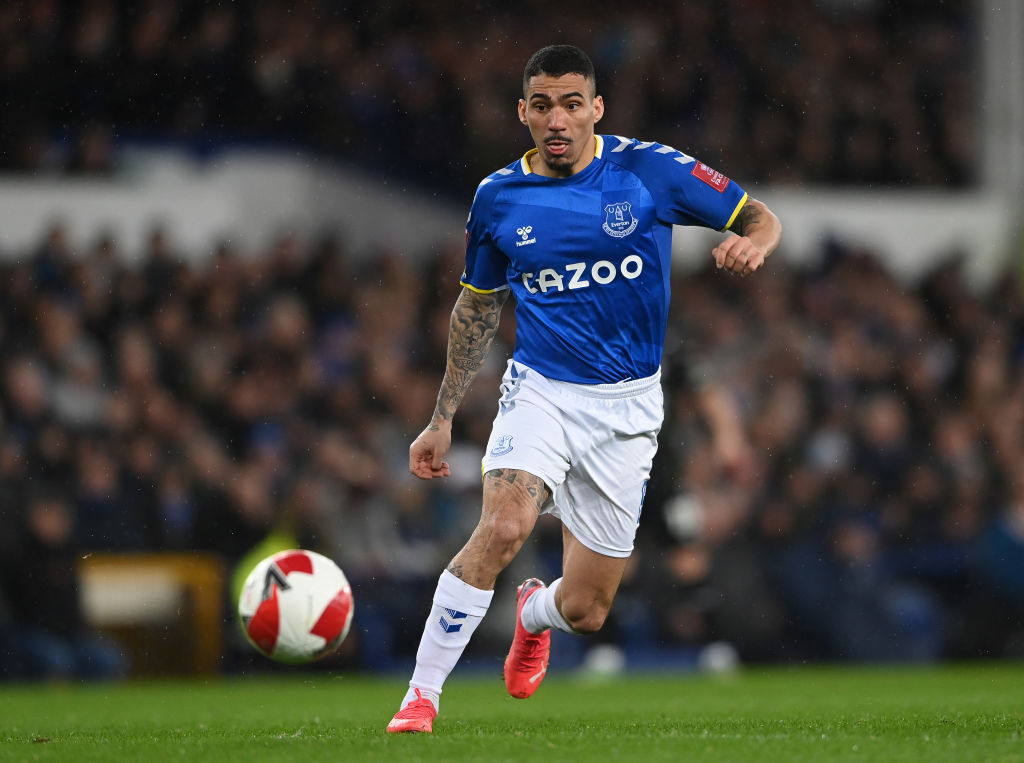 Allan con la maglia dell'Everton (Getty Images)