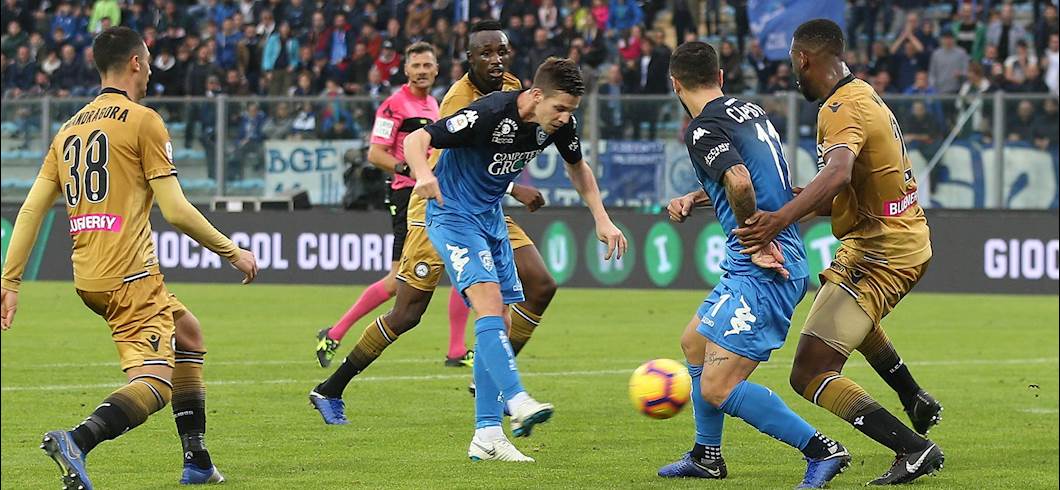 Copertina: Empoli-Udinese 2-1: Zajc e Caputo regalano a Iachini un esordio vincente