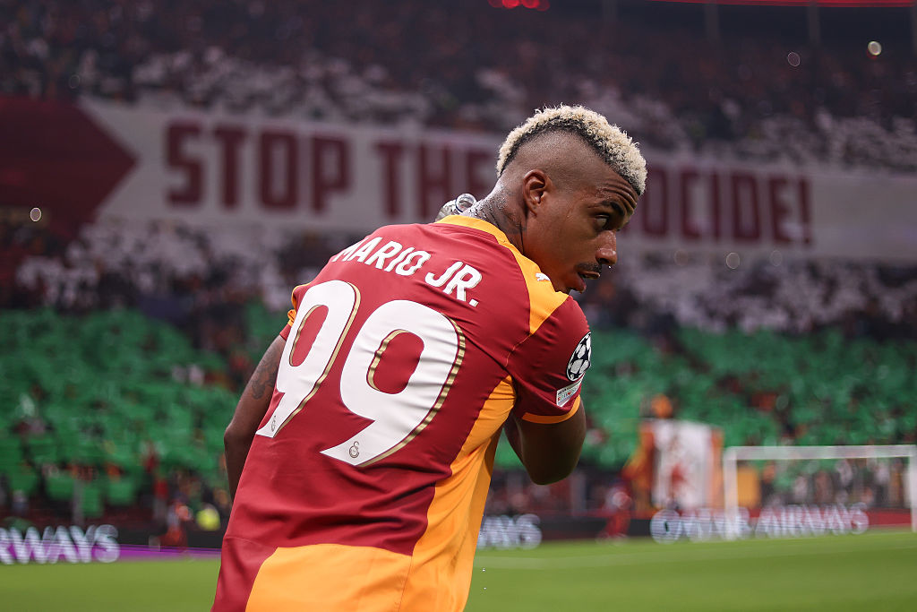Il centrocampista del Galatasaray Mario Lemina (Getty Images)