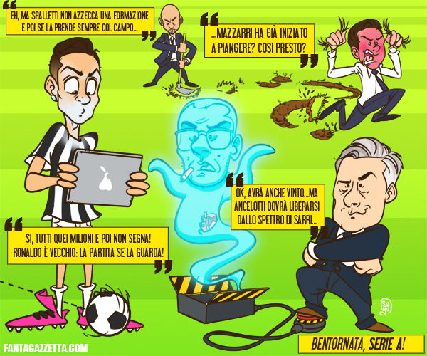 Copertina: LA VIGNETTA DI FG - Bentornata, Serie A