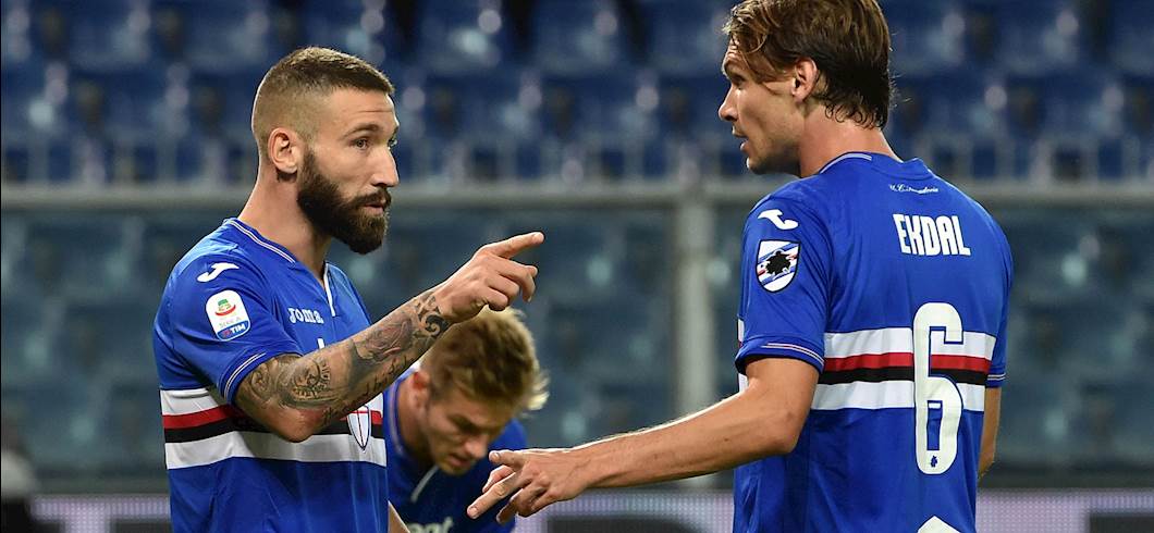 Copertina: Sampdoria, solo lavoro specifico per Tonelli. Ekdal può recuperare, Saponara torna dal 1'