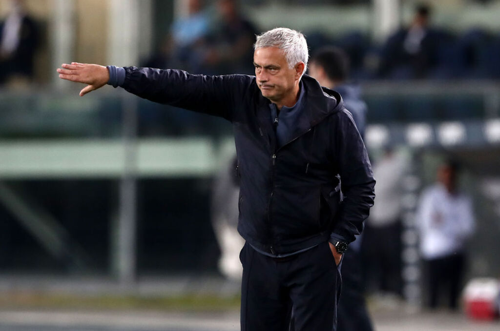 Lazio-Roma, le parole di Mourinho (Getty Images)