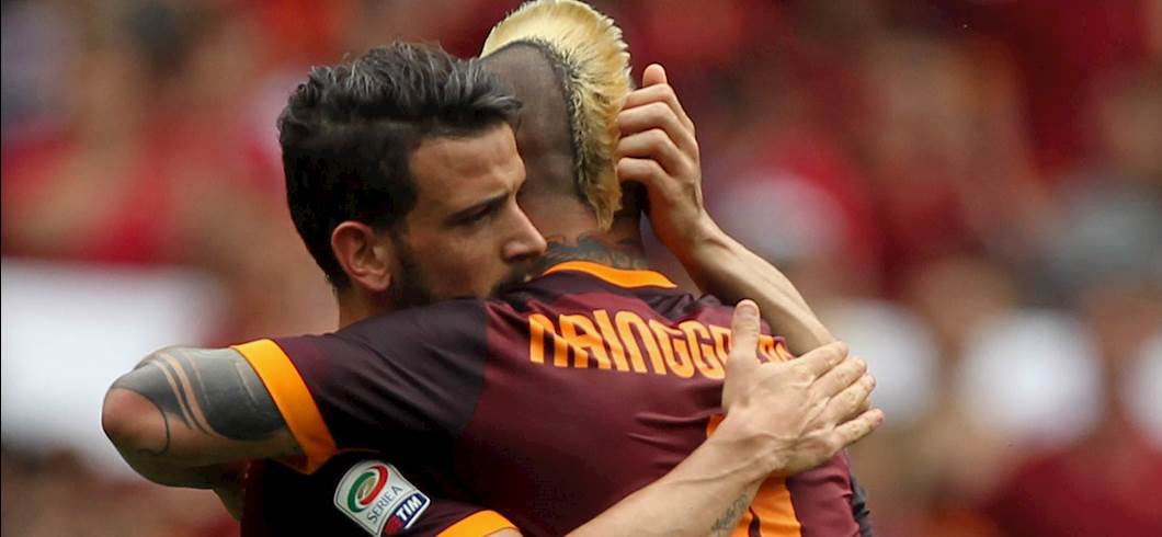 Copertina: Roma, Dzeko ancora in gol in Nazionale. A Napoli fuori Nainggolan con Florenzi trequartista?
