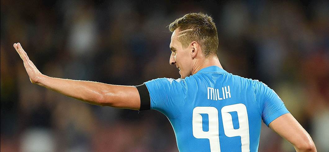 Copertina: Si scatena l'uragano Milik: doppietta del polacco, il Napoli batte il Bologna