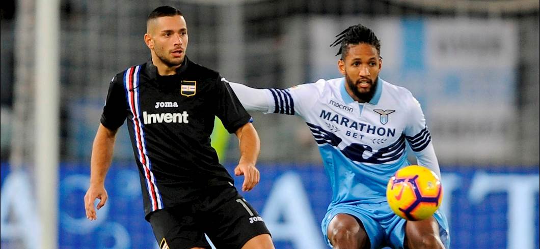 Copertina: Lazio-Sampdoria 2-2: pareggio pirotecnico all'Olimpico
