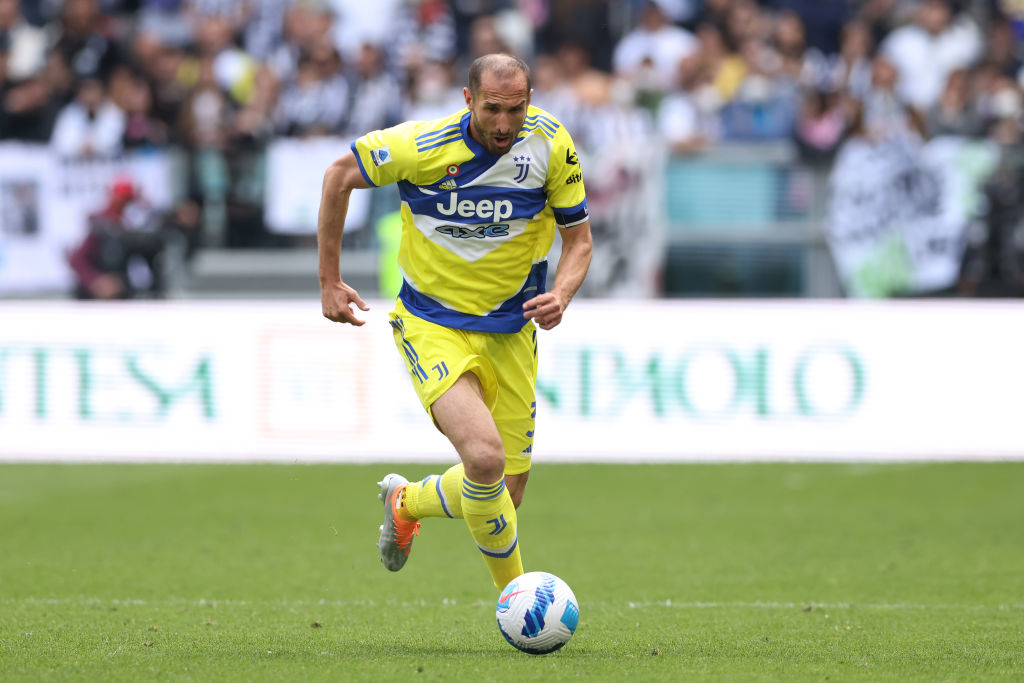 Inter-Juventus, la conferenza di Chiellini (Getty Images)