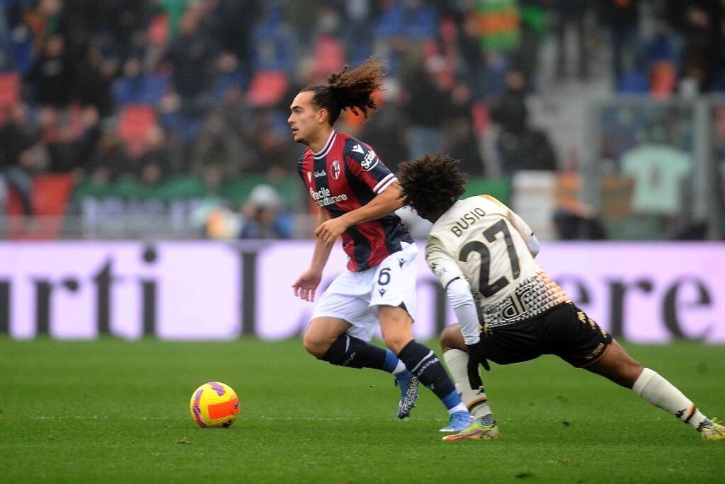 Bologna, le condizioni di Theate, De Silvestri, Medel (Getty Images)