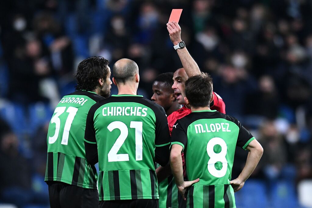 AIA, Guida espelle Ferrari del Sassuolo (Getty)