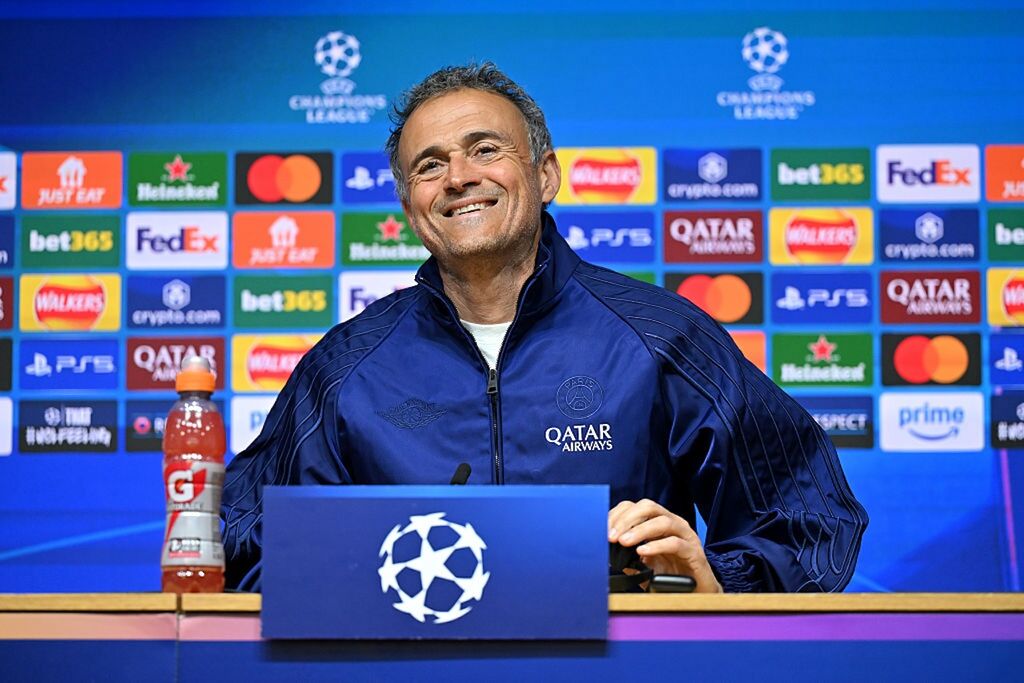 Le parole di Luis Enrique prima di PSG-Inter (Getty Images)