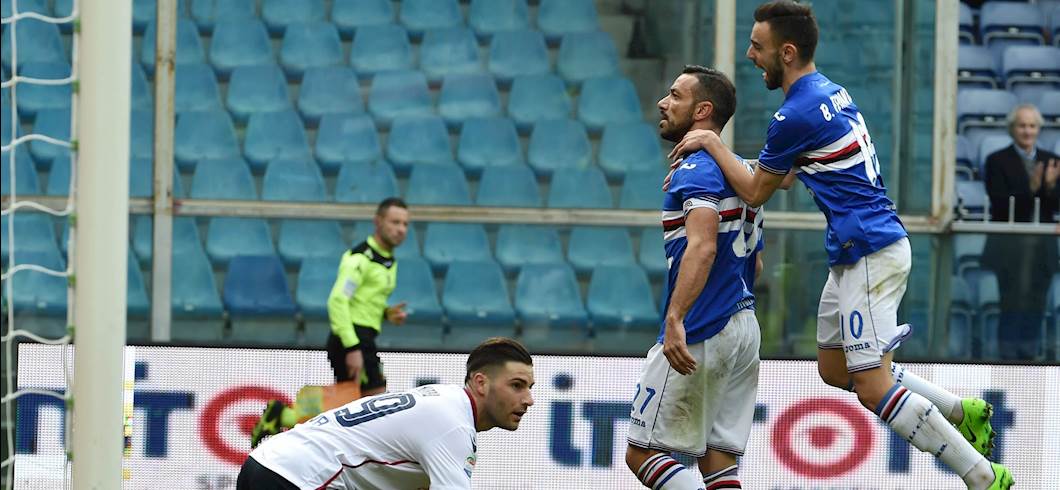Copertina: Spettacolo al Marassi, Quagliarella replica a Isla: il finale è 1-1