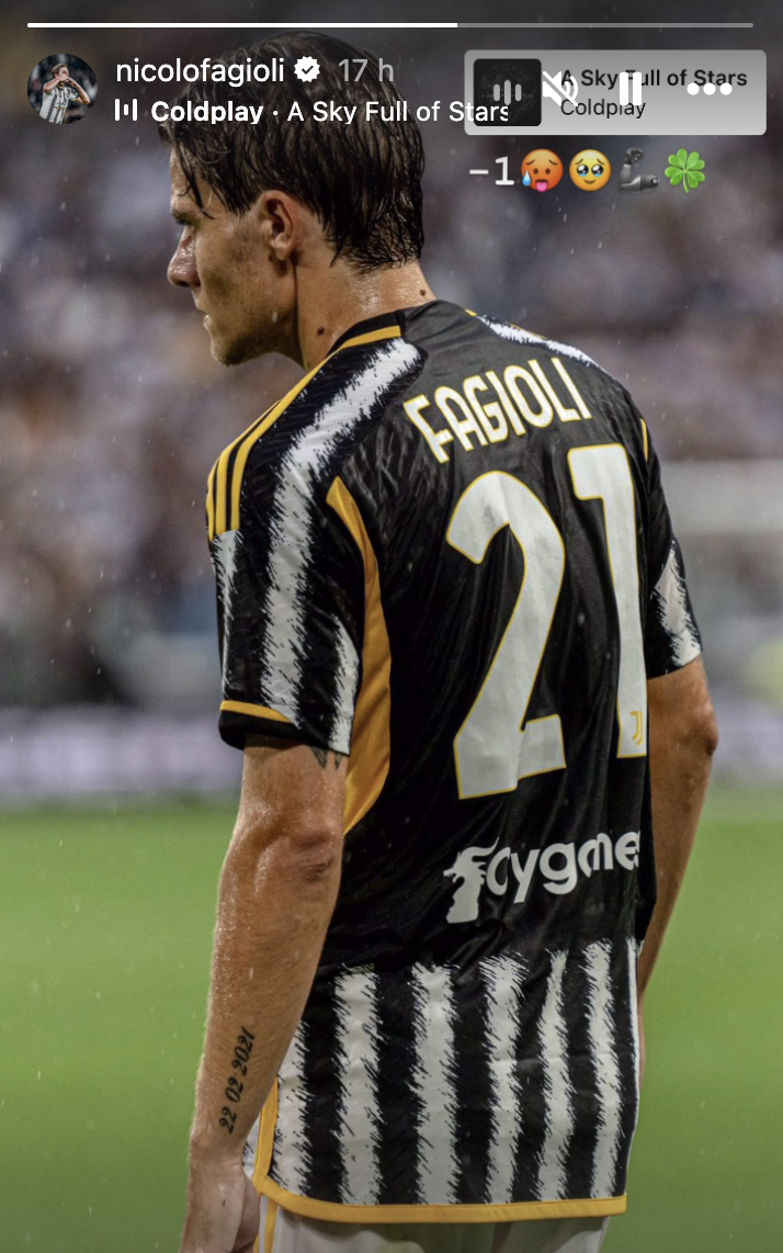 Nicolò Fagioli (Foto: Instagram)