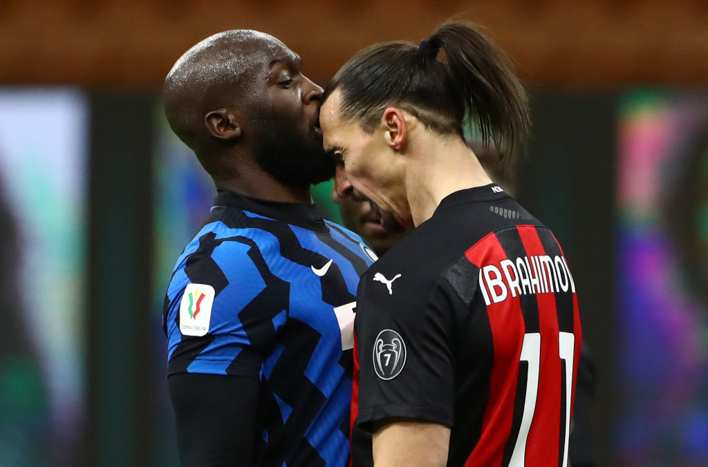 Lukaku vs Ibrahimovic (getty)