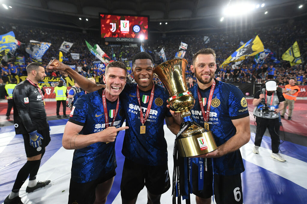 Le ultime in casa Inter sul possibile ritorno di Dumfries da titolare contro il Cagliari (Getty Images)