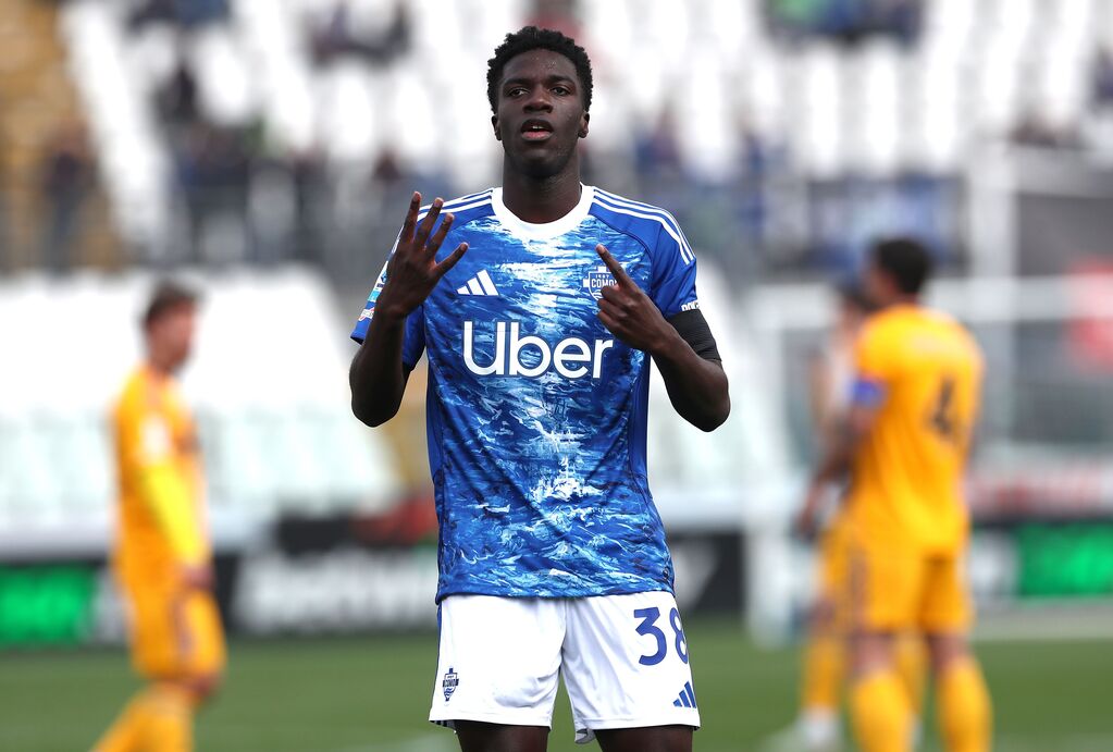 Diao celebra il ritorno al gol col Pisa (Getty)