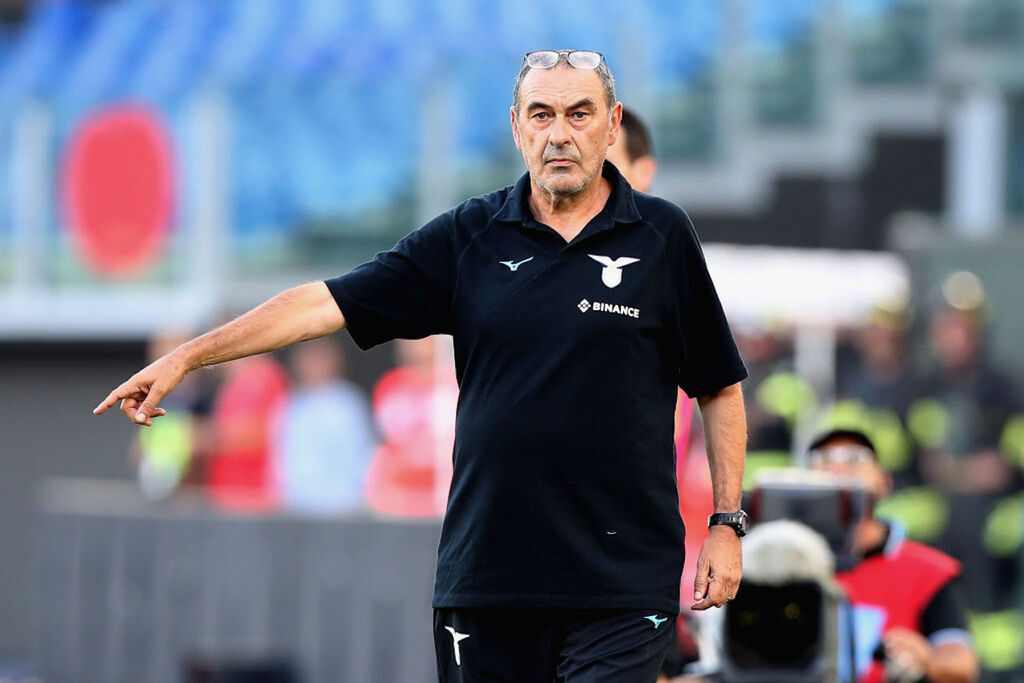 Lazio-Bologna, le parole di Sarri (Getty Images)