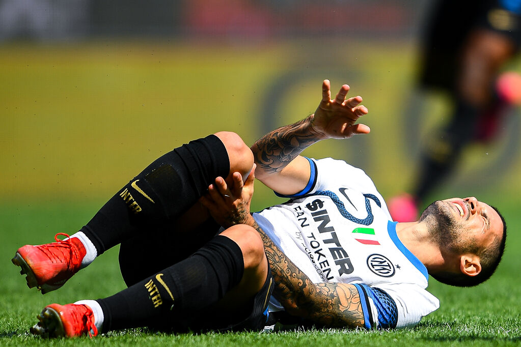 Inter, Sensi dopo l'infortunio di Genova (Getty)