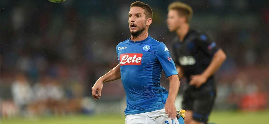 Copertina: Napoli, Mertens interrompe l'allenamento: ancora problemi al piede. A rischio il ritorno con il Nizza, ma Sarri lo convoca