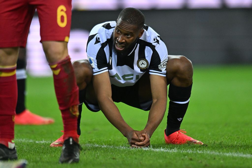 Le parole di Beto, attaccante dell'Udinese (Getty Images)