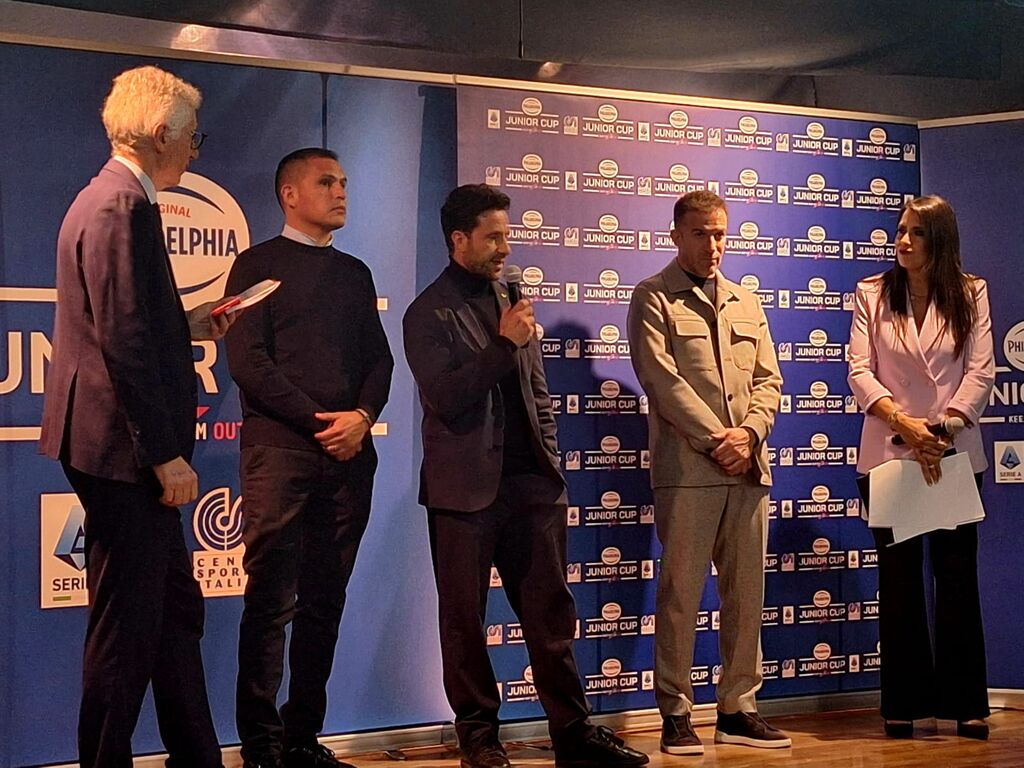 Lorenzo Dallari, Cristian Ledesma, Gianluca Grava, Alex Del Piero, Simona Rolandi