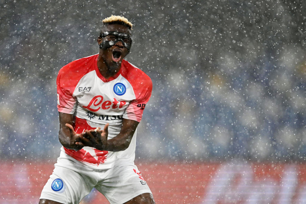 Attento Napoli, Osimhen nel mirino del Manchester United (Getty Images)