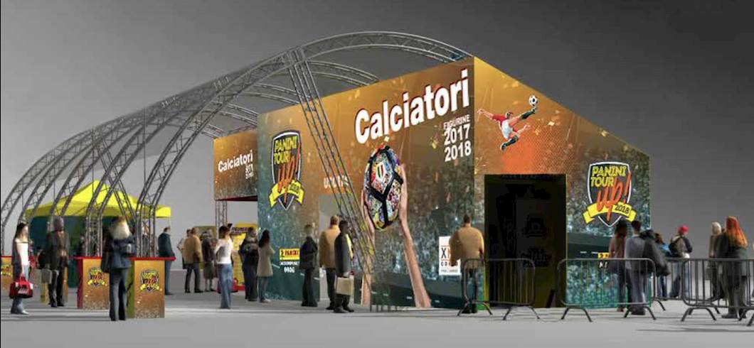 Copertina: Figurine, si ricomincia con il “Panini Tour Up! 2018”