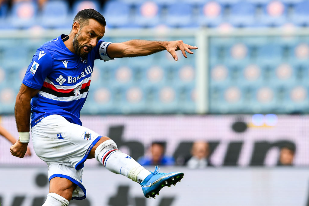 Quagliarella oggi contro una delle sue ex squadre, si gioca Torino-Sampdoria (Getty Images)