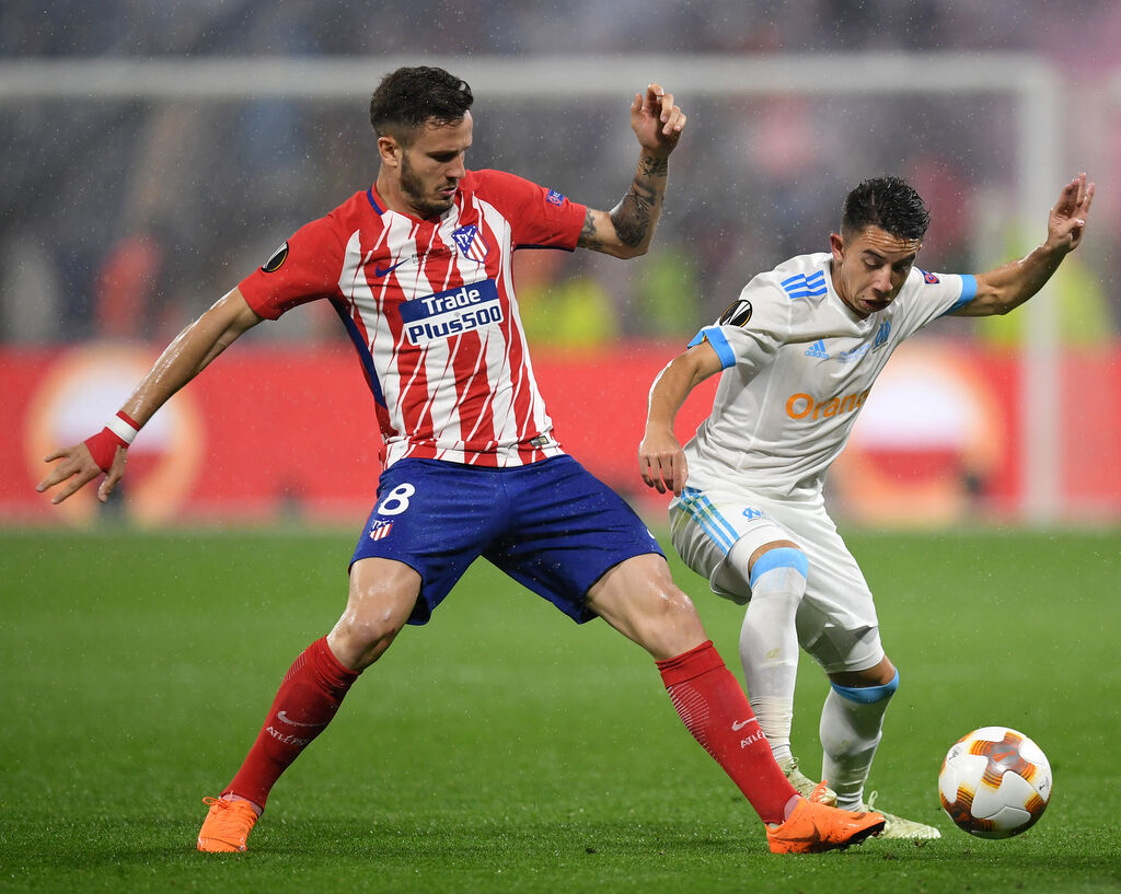 Maxime Lopez contro l'Atletico (Getty)