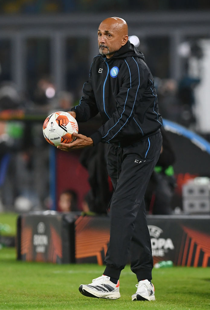 Luciano Spalletti commenta la vittoria del Napoli in casa del Legia Varsavia (Getty Images)