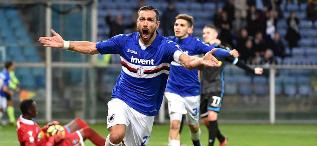 Copertina: Assaggio di Serie A ed indicazioni per il fantacalcio: la Sampdoria regola il Parma nel segno di Fabio Quagliarella
