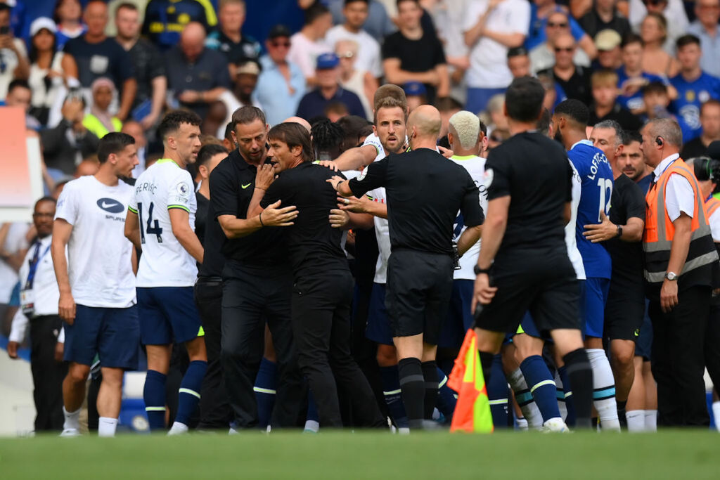 Conte e Tuchel, che rissa! Espulsi dopo Chelsea-Tottenham (Getty Images)