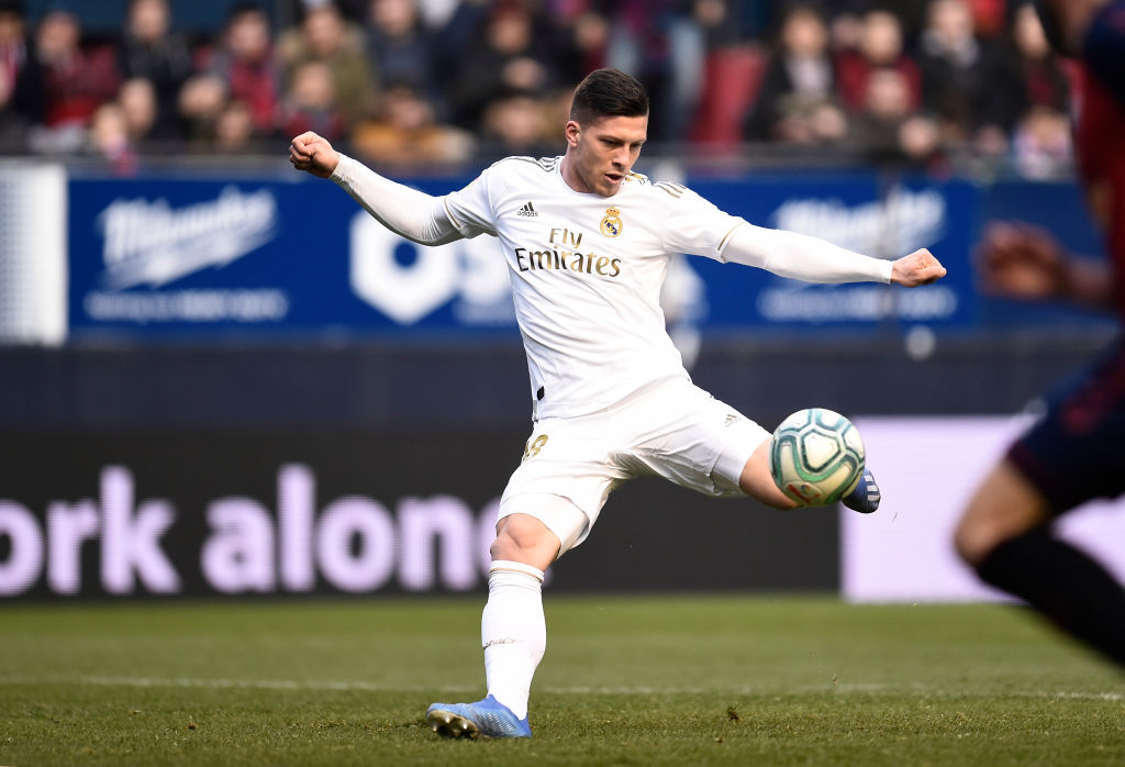 Jovic del Real Madrid proposto alla Fiorentina (Getty Images)