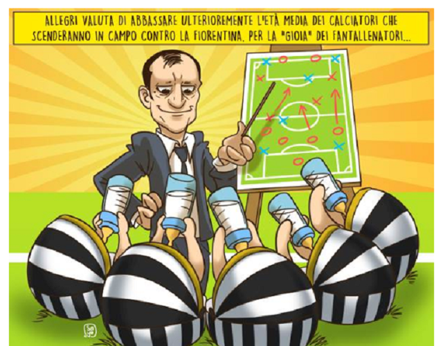 Copertina: LA VIGNETTA DI FC - Under per la Juve
