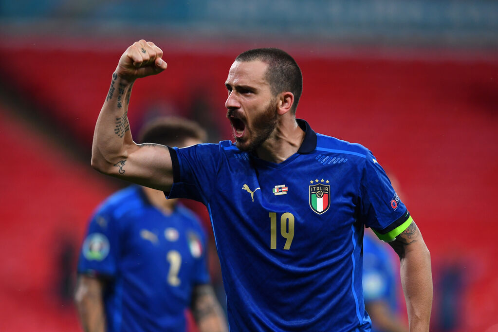 Leonardo Bonucci in Italia-Austria (getty)