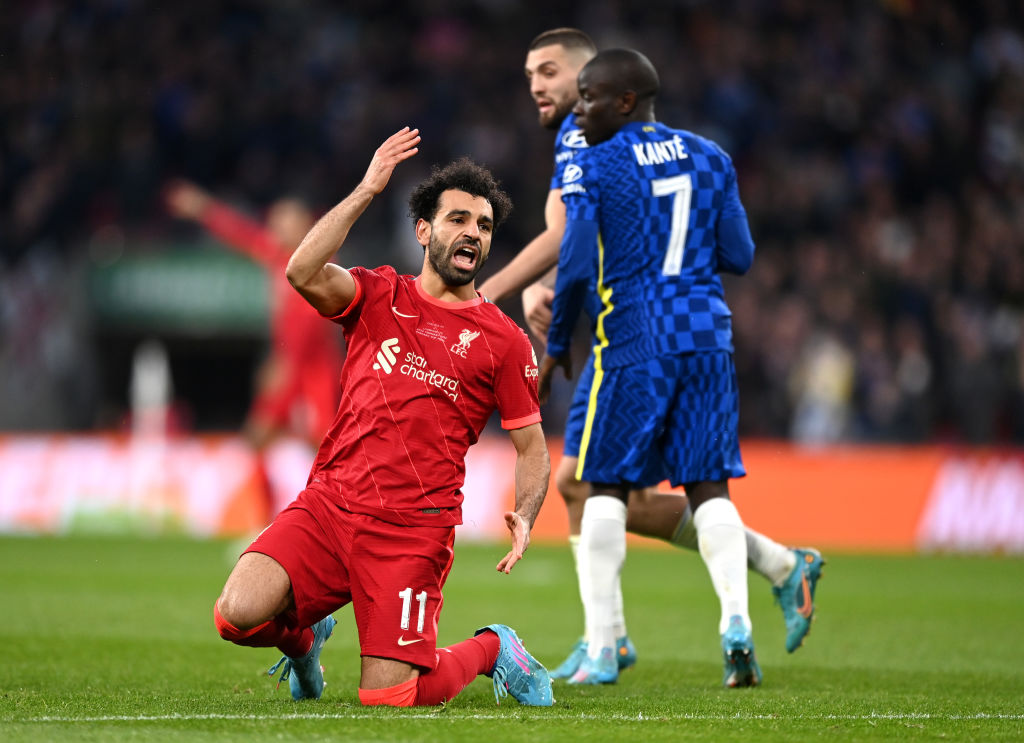 Momo Salah in Liverpool-Chelsea di questa stagione (Getty Images)