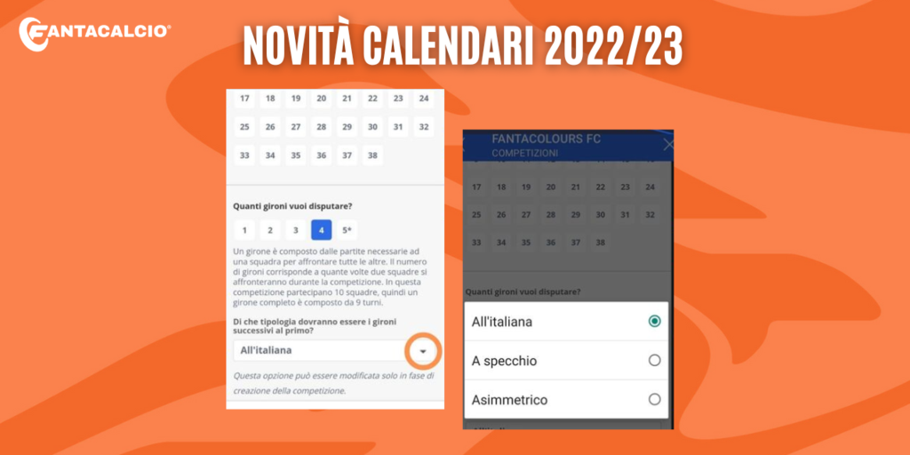 Nuovi calendari: a specchio e asimmetrici