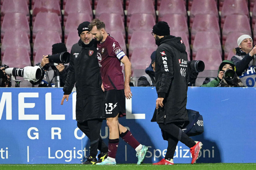 Salernitana, problema muscolare per Gyomber (Getty Images)