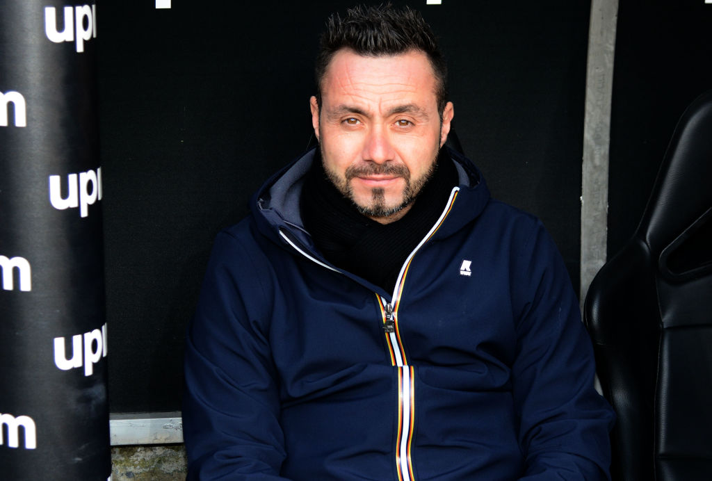 Le parole di De Zerbi dopo Lazio-Sassuolo (Getty Images)