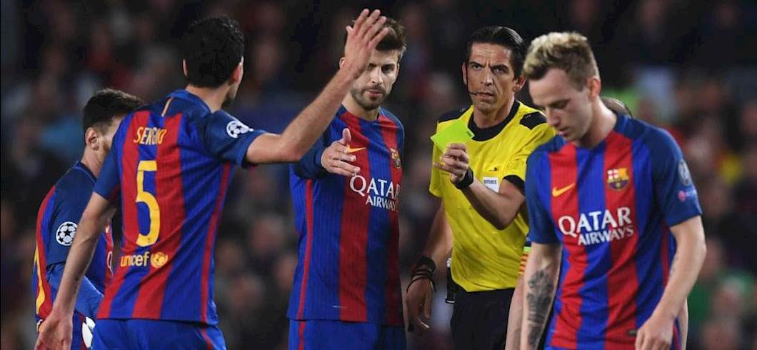 Copertina: Nella meravigliosa notte di Barcellona, va all'arbitro l'Oscar per il migliore attore non protagonista