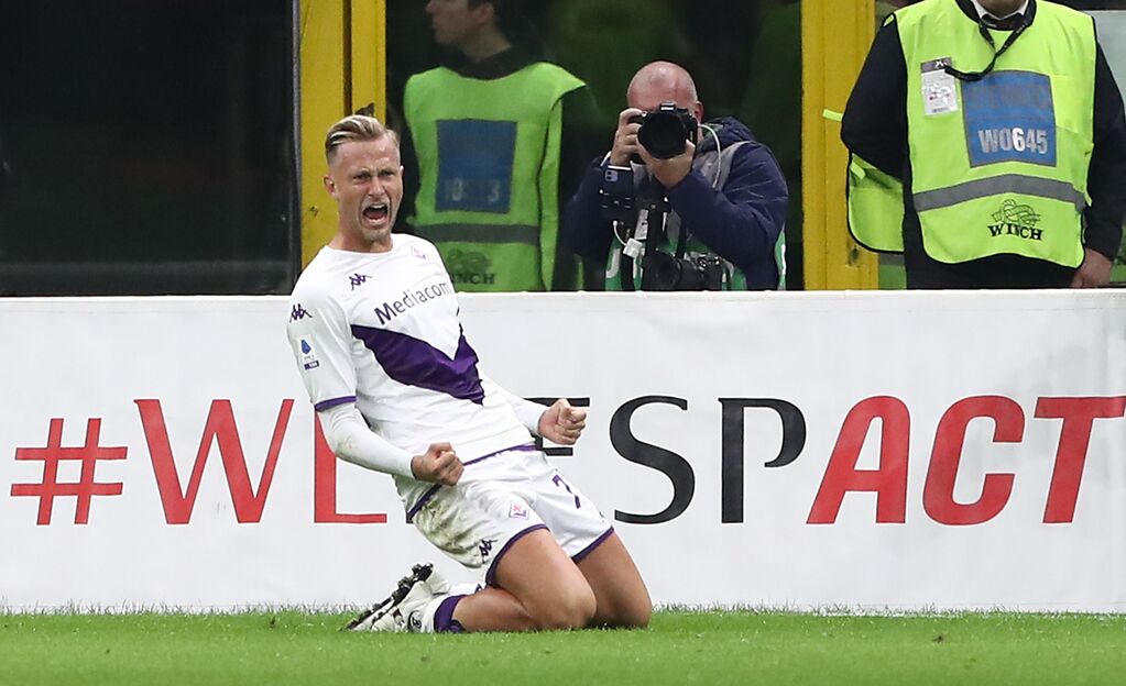 Le ultime in casa Fiorentina con le dichiarazioni di Barak dopo il ko con il Milan (Getty Images)