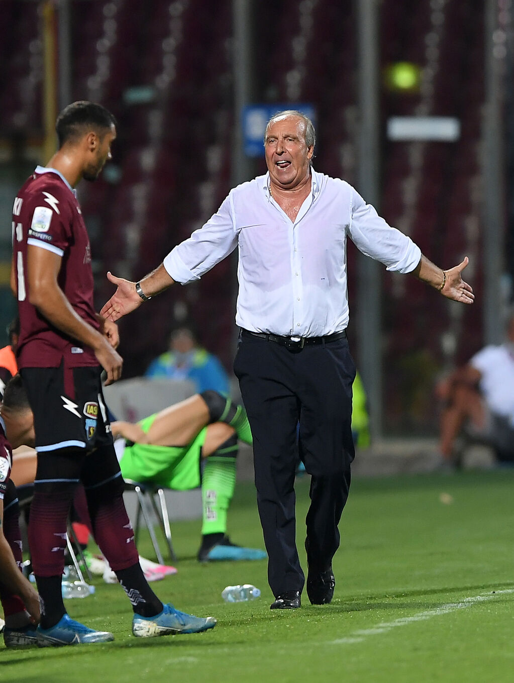 Salernitana, Ventura si lamenta (Getty)