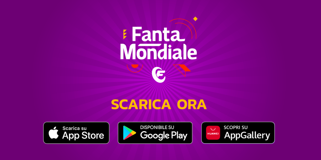 SCARICA L'APP FANTAMONDIALE