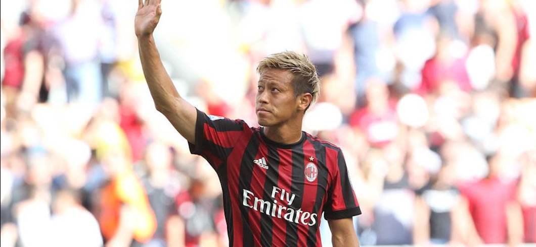 Copertina: Honda, un gol e poi l'addio: "Spero di tornare presto, Milan, anche non da calciatore"