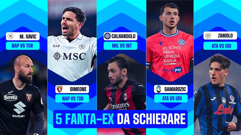 5 Fanta-Ex da schierare nella 28^ giornata - Fantacalcio TV