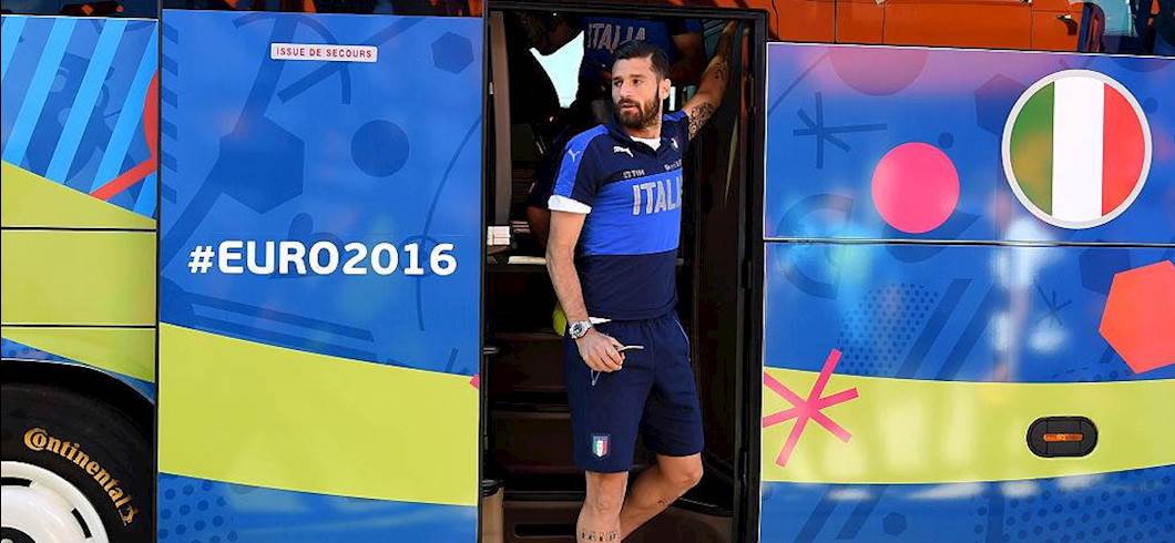 Copertina: Guai per l'Italia e per Conte: Candreva non ci sarà contro la Spagna